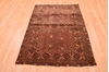 Baluch Brown Hand Knotted 38 X 57 Area Rug 100-76418 Thumb 4