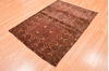Baluch Brown Hand Knotted 38 X 57  Area Rug 100-76418 Thumb 6