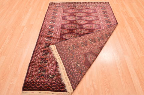 Baluch Red Hand Knotted 42 X 65 Area Rug 100-76419 Image 13