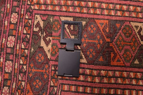 Baluch Red Hand Knotted 42 X 65 Area Rug 100-76419 Image 16