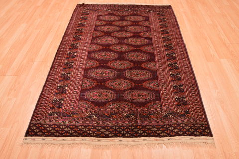 Baluch Red Hand Knotted 42 X 65 Area Rug 100-76419 Image 1