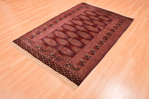 Baluch Red Hand Knotted 42 X 65 Area Rug 100-76419 Image 2