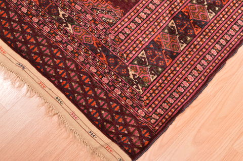 Baluch Red Hand Knotted 42 X 65 Area Rug 100-76419 Image 6