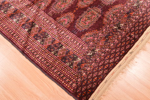 Baluch Red Hand Knotted 42 X 65 Area Rug 100-76419 Image 7
