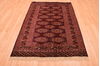 Baluch Red Hand Knotted 42 X 65 Area Rug 100-76419 Thumb 1