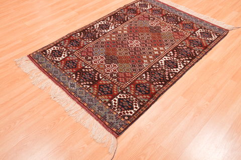 Baluch Multicolor Hand Knotted 39 X 55 Area Rug 100-76420 Image 13