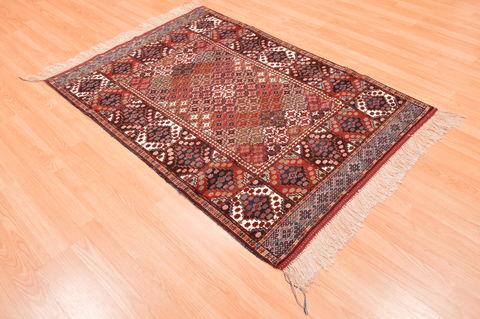 Baluch Multicolor Hand Knotted 39 X 55 Area Rug 100-76420 Image 17
