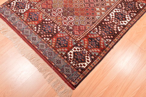 Baluch Multicolor Hand Knotted 39 X 55 Area Rug 100-76420 Image 4