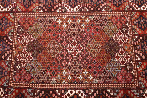 Baluch Multicolor Hand Knotted 39 X 55 Area Rug 100-76420 Image 5