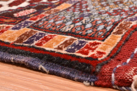 Baluch Multicolor Hand Knotted 39 X 55 Area Rug 100-76420 Image 7