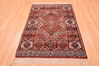 Baluch Multicolor Hand Knotted 39 X 55  Area Rug 100-76420 Thumb 15