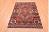 Baluch Multicolor Hand Knotted 39 X 55 Area Rug 100-76420 Thumb 15