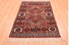 Baluch Multicolor Hand Knotted 39 X 55 Area Rug 100-76420 Thumb 1