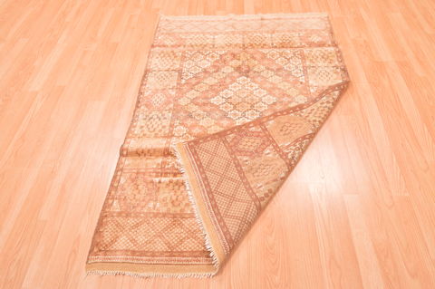 Baluch Beige Hand Knotted 38 X 58 Area Rug 100-76422 Image 16