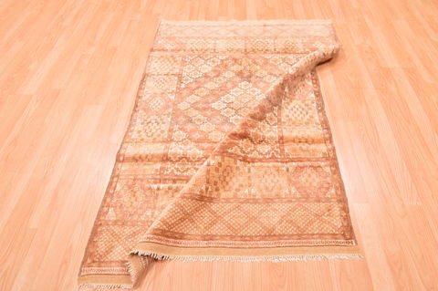 Baluch Beige Hand Knotted 38 X 58 Area Rug 100-76422 Image 17