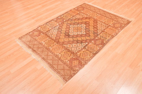 Baluch Beige Hand Knotted 38 X 58 Area Rug 100-76422 Image 2