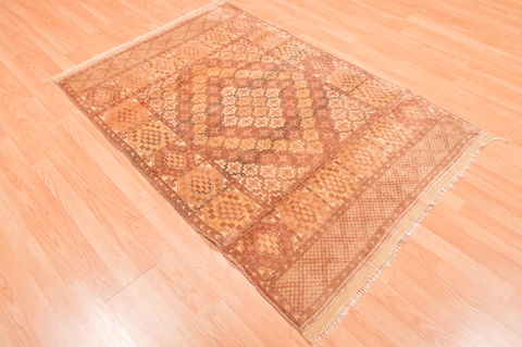 Baluch Beige Hand Knotted 38 X 58 Area Rug 100-76422 Image 3