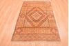 Baluch Beige Hand Knotted 38 X 58 Area Rug 100-76422 Thumb 1