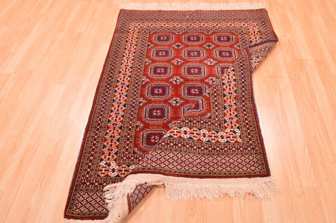 Baluch Red Hand Knotted 310 X 54 Area Rug 100-76423 Image 12