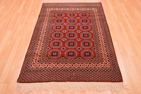 Baluch Red Hand Knotted 310 X 54 Area Rug 100-76423 Image 1