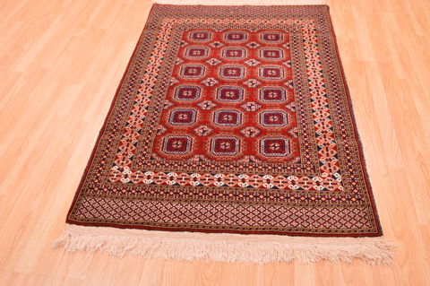 Baluch Red Hand Knotted 310 X 54 Area Rug 100-76423 Image 4