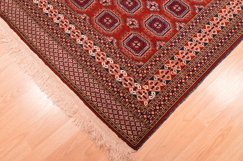 Baluch Red Hand Knotted 310 X 54 Area Rug 100-76423 Image 6