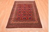 Baluch Red Hand Knotted 310 X 54  Area Rug 100-76423 Thumb 1