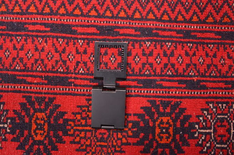 Baluch Red Hand Knotted 311 X 63 Area Rug 253-76424 Image 18
