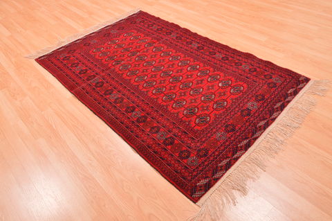 Baluch Red Hand Knotted 311 X 63 Area Rug 253-76424 Image 2