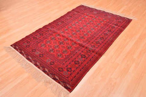 Baluch Red Hand Knotted 311 X 63 Area Rug 253-76424 Image 6