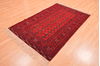 Baluch Red Hand Knotted 311 X 63 Area Rug 253-76424 Thumb 3