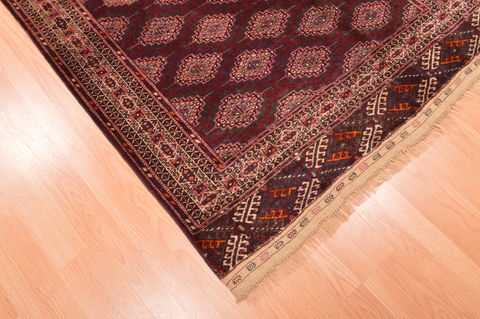 Baluch Red Hand Knotted 42 X 68 Area Rug 100-76425 Image 11
