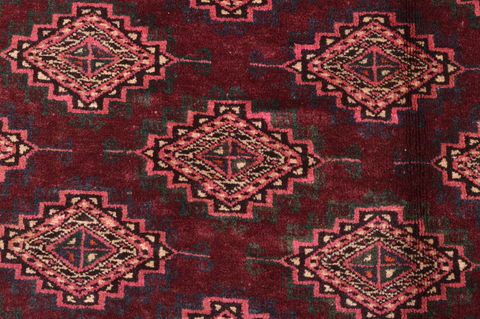 Baluch Red Hand Knotted 42 X 68 Area Rug 100-76425 Image 12