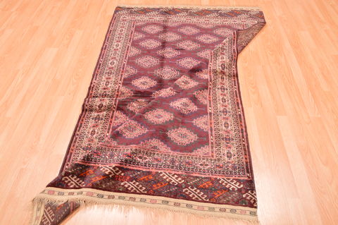 Baluch Red Hand Knotted 42 X 68 Area Rug 100-76425 Image 15