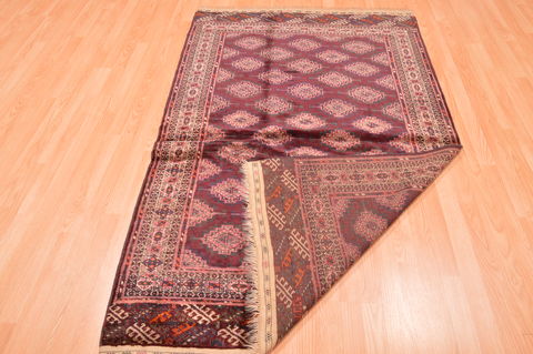 Baluch Red Hand Knotted 42 X 68 Area Rug 100-76425 Image 16