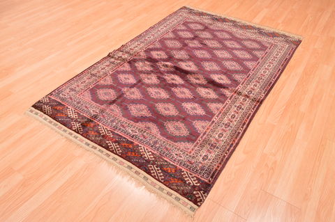 Baluch Red Hand Knotted 42 X 68 Area Rug 100-76425 Image 6
