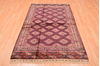 Baluch Red Hand Knotted 42 X 68 Area Rug 100-76425 Thumb 4