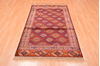 Baluch Red Hand Knotted 38 X 511  Area Rug 100-76426 Thumb 2