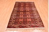Baluch Red Hand Knotted 41 X 67  Area Rug 100-76427 Thumb 4