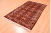 Baluch Red Hand Knotted 41 X 67  Area Rug 100-76427 Thumb 5