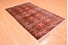 Baluch Red Hand Knotted 41 X 67  Area Rug 100-76427 Thumb 6