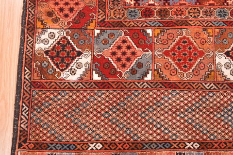 Baluch Multicolor Hand Knotted 39 X 57 Area Rug 100-76428 Image 8