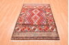 Baluch Multicolor Hand Knotted 39 X 57 Area Rug 100-76428 Thumb 1