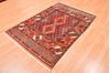 Baluch Multicolor Hand Knotted 39 X 57 Area Rug 100-76428 Thumb 6