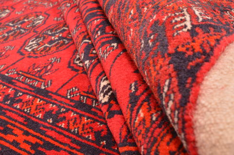 Baluch Red Hand Knotted 43 X 511 Area Rug 100-76429 Image 14