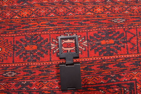 Baluch Red Hand Knotted 43 X 511 Area Rug 100-76429 Image 18