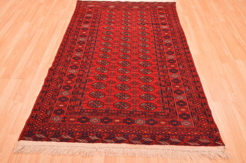 Baluch Red Hand Knotted 43 X 511 Area Rug 100-76429 Image 1