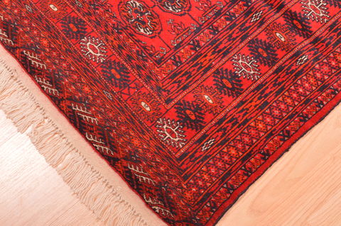 Baluch Red Hand Knotted 43 X 511 Area Rug 100-76429 Image 7