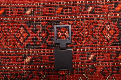 Baluch Red Hand Knotted 35 X 59 Area Rug 100-76432 Image 14