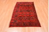 Baluch Red Hand Knotted 35 X 59  Area Rug 100-76432 Thumb 4